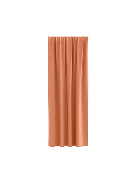 vidaXL vidaXL Window Curtains Set with Pencil Pleat Orange 140x245cm