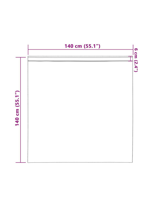 vidaXL vidaXL Set Vorhänge Fenster mit Bleistiftfalten Grüne 140x140cm