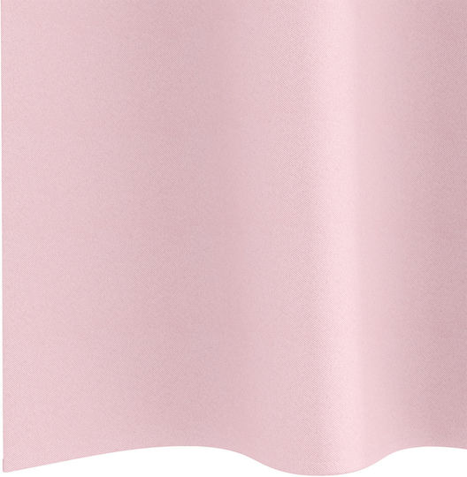 vidaXL Set Perdele Fereastră Cu Capse Roz 140x140cm