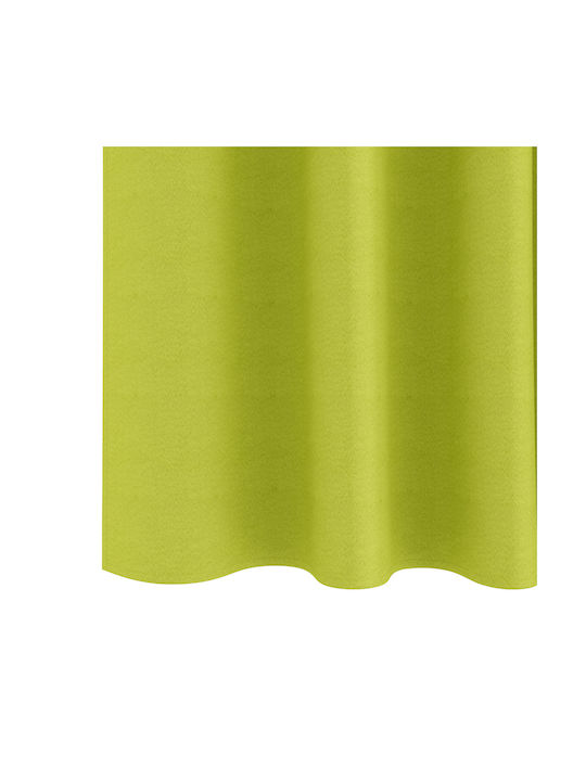 vidaXL Set Curtains with Green Pencil Pleat 140x225cm