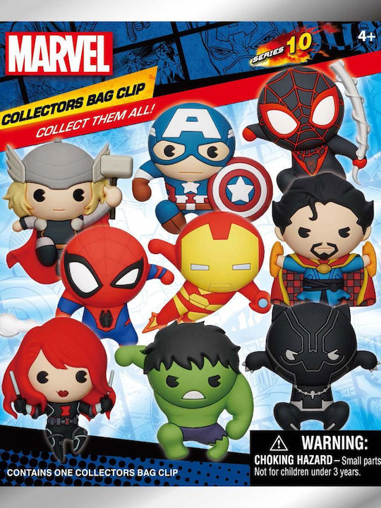 Marvel Classic 3D Пяна Клип За Чанта Дисплей 24 Бройки