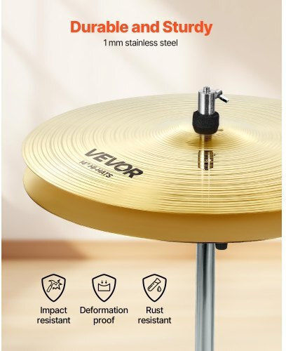 Vevor Verschiedenes Schlagzeugzubehör Set aus 6 Stück 10" 14" 16" 18" 20" Drums Cptzcptz5zxgbith1001v0