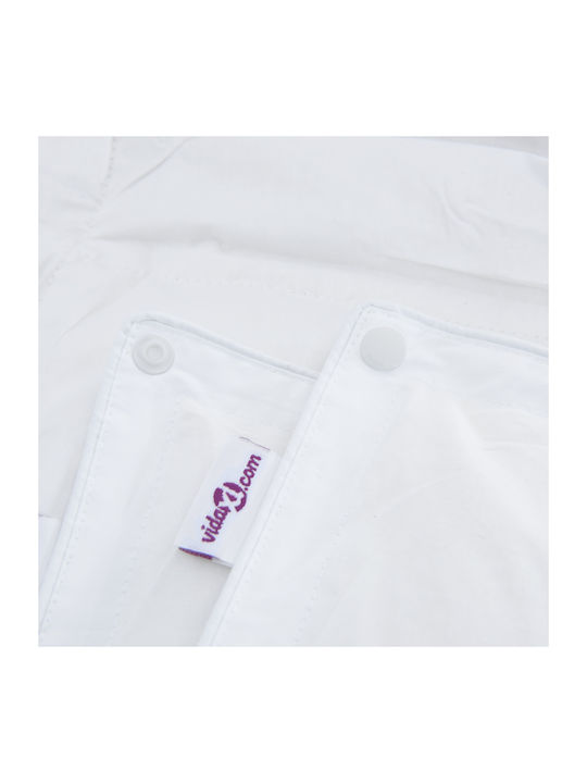 vidaXL Bettdecke Einzelbett Daunen 140x220cm White