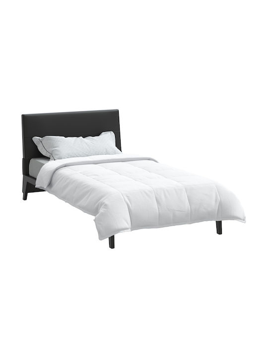vidaXL Bettdecke Einzelbett Daunen 140x220cm White