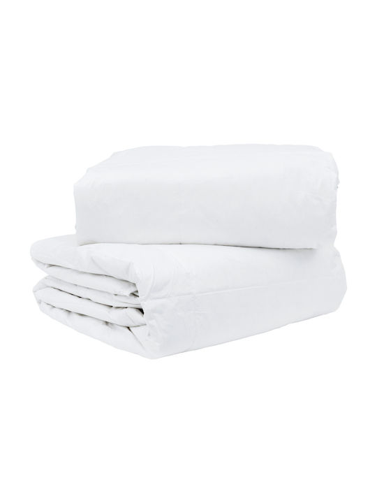 vidaXL Duvet Queen Down 240x260cm White