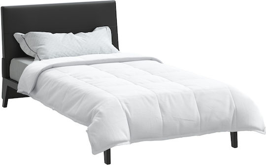 vidaXL Duvet Single Down 135x200cm White
