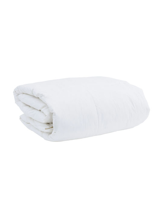 vidaXL Duvet Double Down 200x200cm White