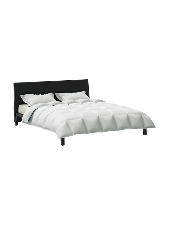 vidaXL Duvet Double Down 200x200cm White