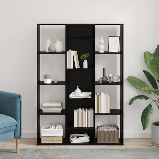 Black Oak Bookcase 100x24x140cm