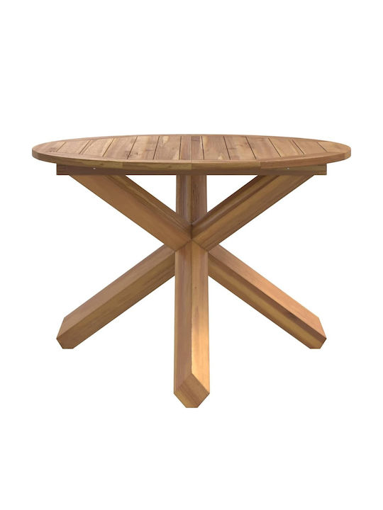 Masă Exterior Din Teak Teak 109x109x74cm