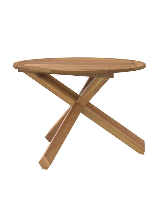 Masă Exterior Din Teak Teak 109x109x74cm