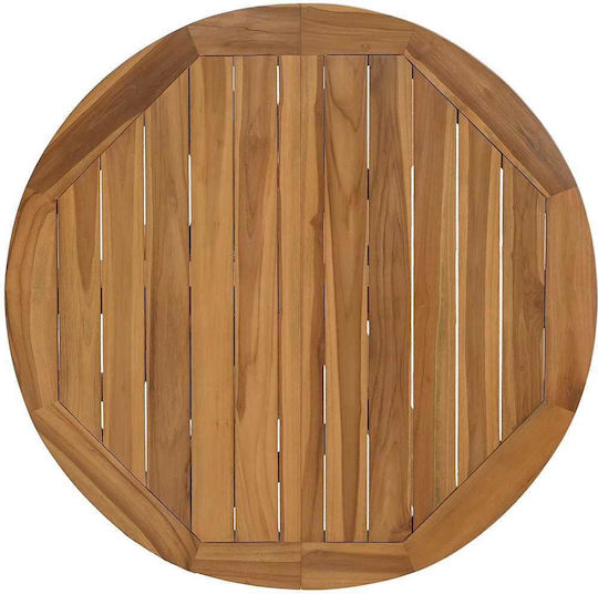 Masă Exterior Din Teak Teak 109x109x74cm