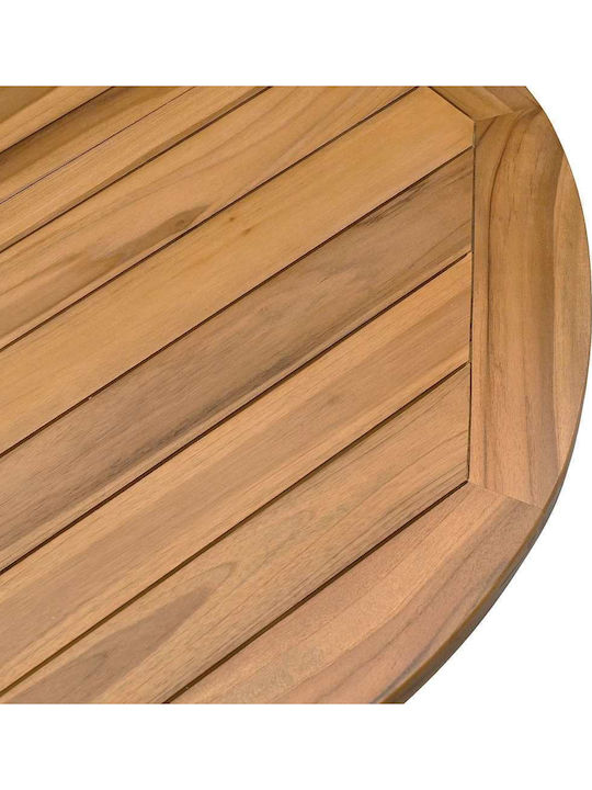Masă Exterior Din Teak Teak 109x109x74cm