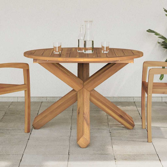 Masă Exterior Din Teak Teak 109x109x74cm
