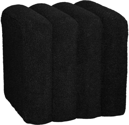 Stool For Living Room Togo Black 80x40x41cm
