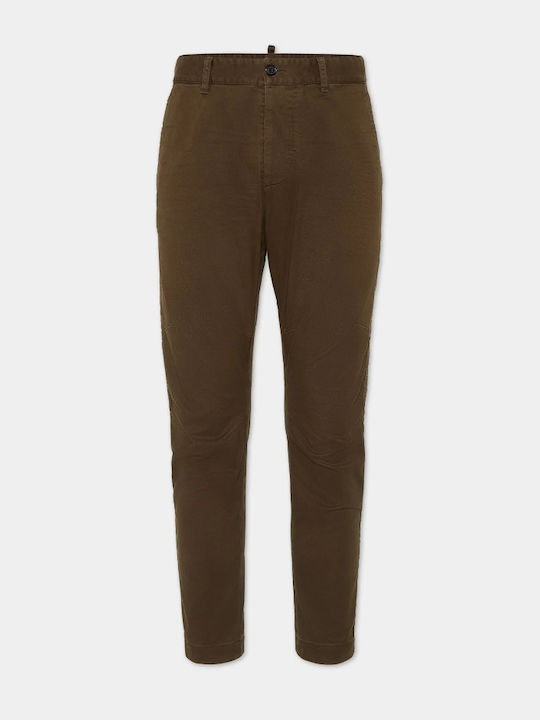Pantaloni Chino Brown