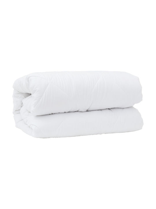 vidaXL King Size Blanket 260x220cm White