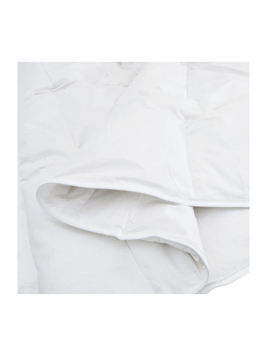 vidaXL Κουβέρτα King Size 260x220εκ. Λευκό