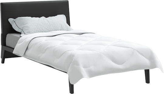 vidaXL Einzelliege Decke 155x220cm Weiß