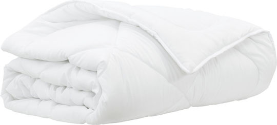 vidaXL Double Blanket 200x220cm White