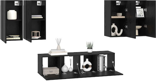 Животно помещение ТВ единица Black Oak Д60xШ30xВ30бр
