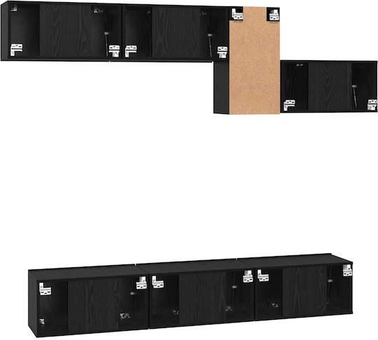Животно помещение ТВ единица Black Oak Д60xШ30xВ30бр