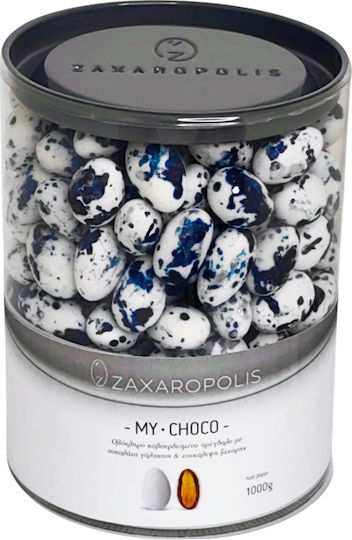 Zaxaropolis Κουφέτα Αμυγδάλου My Choco σε Σχήμα Κλασικό με Γεύση Σοκολάτα Navy Μπλε 1000gr