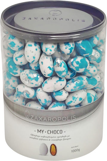 Zaxaropolis Шарени Бадеми My Choco във Форма Класически с Вкус Праскова Тюркоазен 1000гр