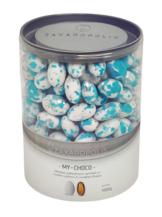 Zaxaropolis My Choco Classic Jordan Almonds Turquoise 1000gr