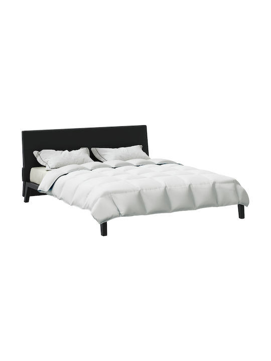 vidaXL Κουβερλί Υπέρδιπλο Λευκό 240x220cm