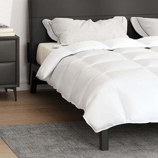 vidaXL Coverlet Double White 200x220cm