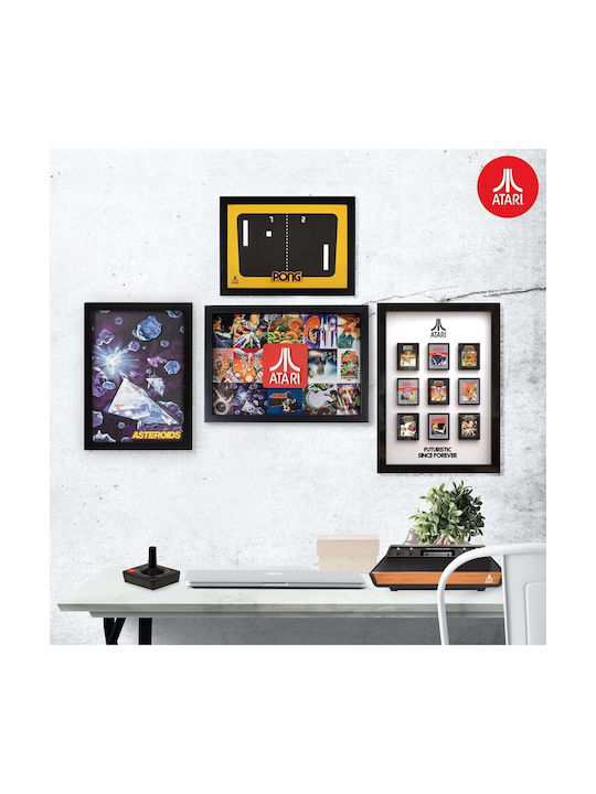 Offizielle Atari 3D-Wandkunst Cartridge-Kollektion