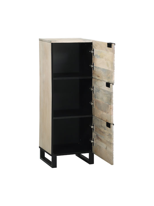 Mobilier de Intrare cu Dulap White and Black 40x33.5x110cm