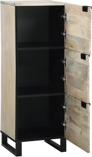 Mobilier de Intrare cu Dulap White and Black 40x33.5x110cm Mobilier de Intrare cu Dulap White and Black 40x33.5x110cm