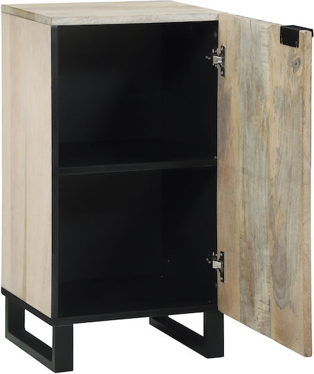 Eingangsmöbel mit Schrank White and Black 40x33.5x75cm