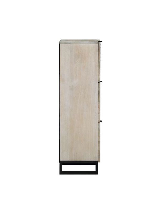Mobilier de Intrare cu Dulap White and Black 40x33.5x110cm
