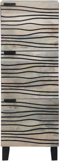 Eingangsmöbel mit Schrank White and Black 40x33.5x110cm
