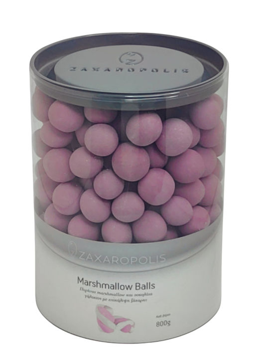 Zaxaropolis Marshmallow Balls Chocolate Flavoured Lilac 800gr