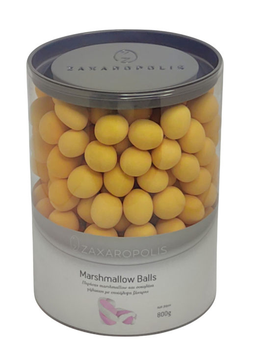 Zaxaropolis Marshmallow Balls Orange Flavoured Orange 800gr