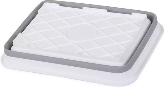 Verk Group Pliabil Găleată Silicon Capacitate 7.5lt Gri