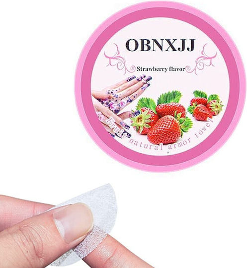Box of 24 Strawberry Nail Polish Remover & Cleaning Wipes
