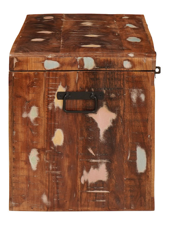 vidaXL Wooden Decorative Box Storage 70x35x40cm