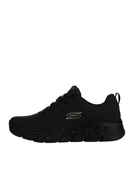 BOBS B Flex - Arctic Edge Ανδρικά Sneakers Μαύρα