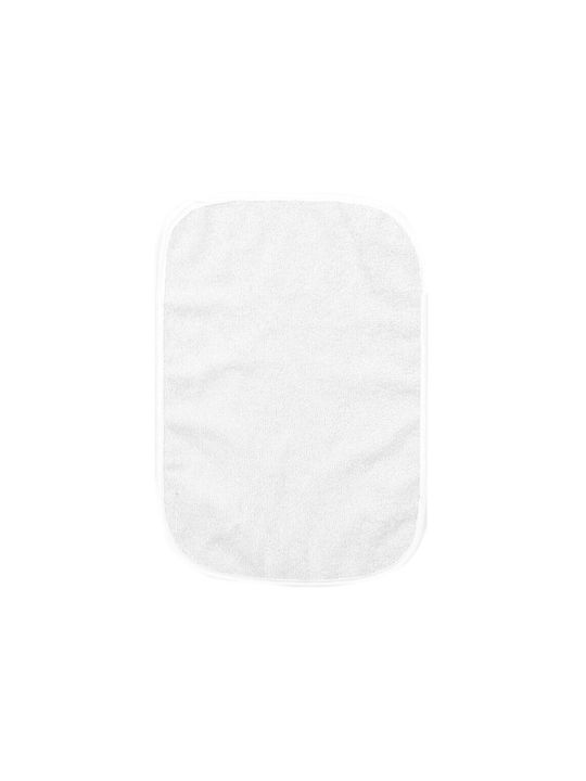 Ninetta Bebe Prosop de Față/Mâini pentru Bebeluși White 33 cmx23cm