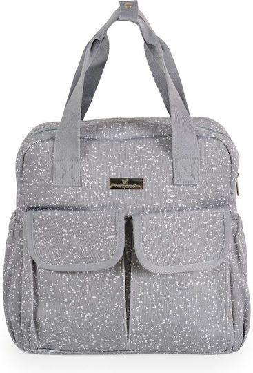 Cangaroo Shoulder/Hand Diaper Bag Gray 38x15.5x36cm.