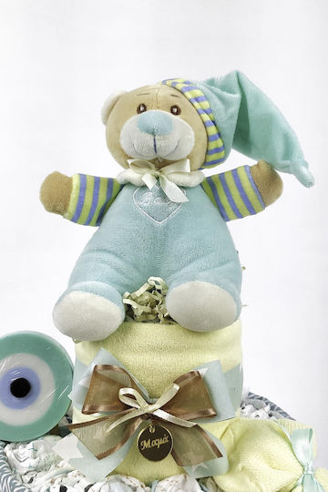 Dama Koupa Handmade Diaper Cake pentru Băiat