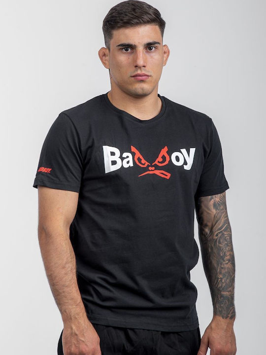 T-Shirt Black, White, Red