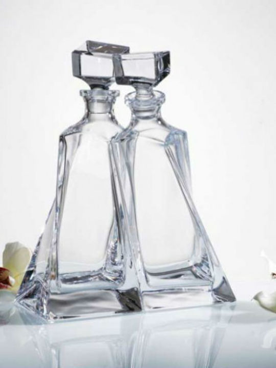 Bohemia Lovers Crystal Decanter with Stopper 700ml