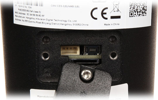 Hikvision DS-2CD2043G2-LI2U IP Surveillance Camera Wi-Fi Full HD+ 4MP Waterproof with Microphone and Lens 2.8mm