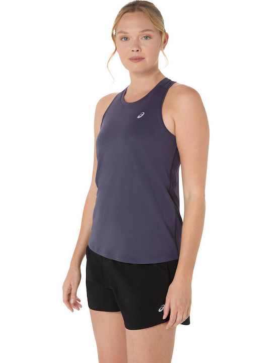 Women's Blouse Sleeveless Purple